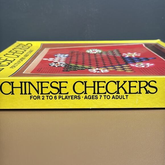 Vintage 1981 Whitman Chinese Checkers board game all pieces included 2-6 players - Picture 2 of 12